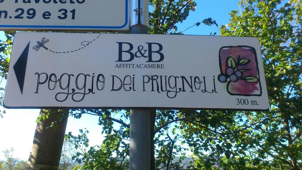 Poggio Dei Prugnoli Bed & Breakfast Tavoleto Exterior foto